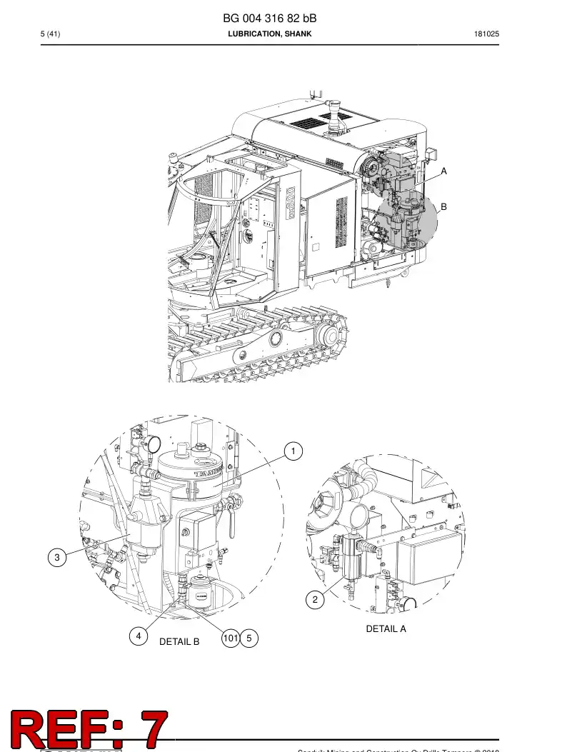 07615451 076 154 51 Clamp, Hose - Sandvik Technical Drawing