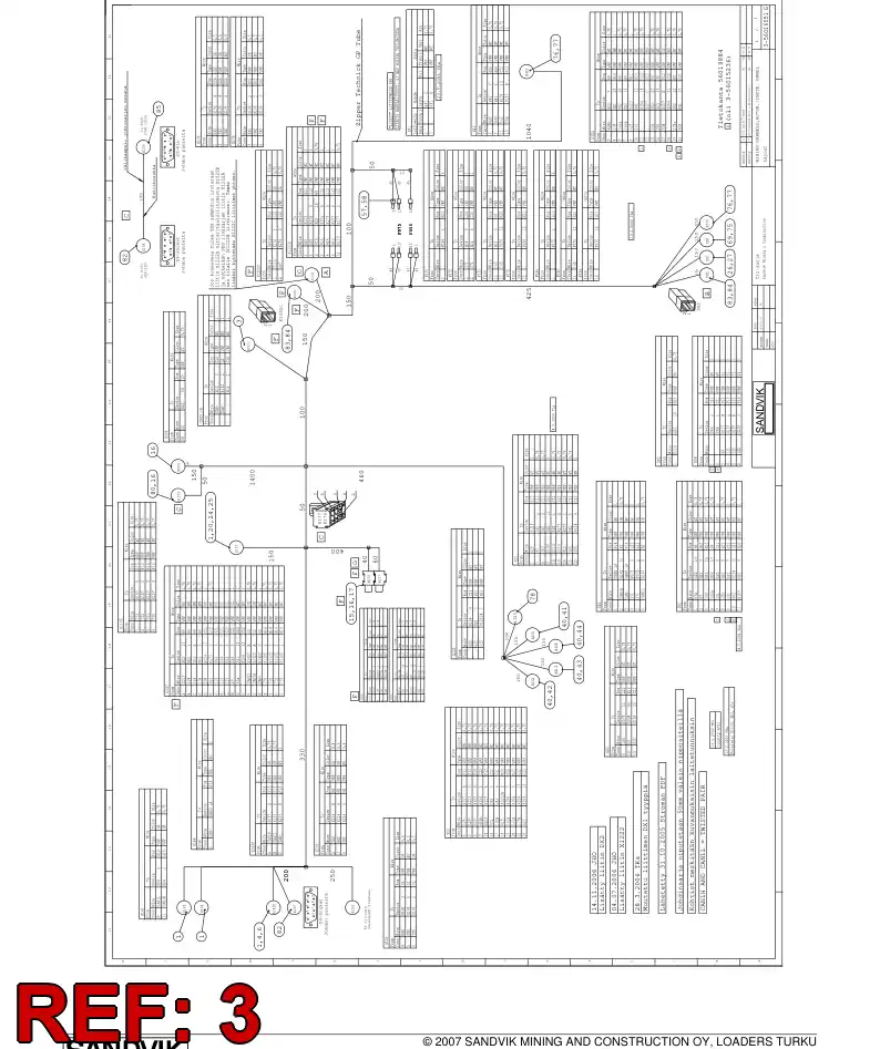 08001214 080 012 14 Cable terminal - Sandvik Technical Drawing