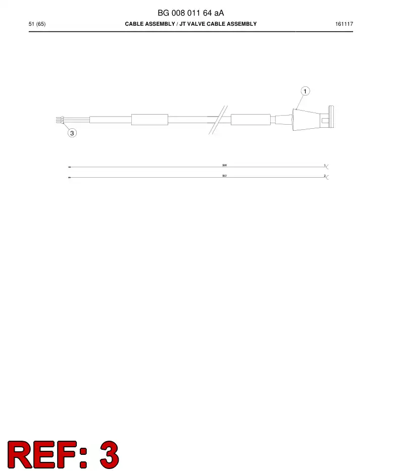 08001360 080 013 60 Bushing, Terminal - Sandvik Technical Drawing