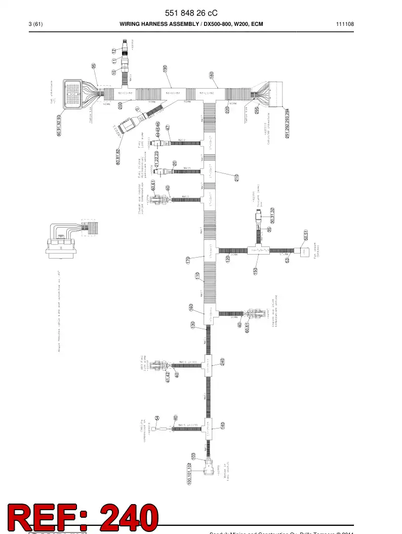 08001499 080 014 99 Adapter, Tee - Sandvik Technical Drawing
