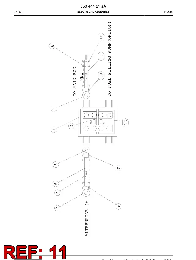 08001992a 080 019 92a Plastic conduits for cable - Sandvik Technical Drawing