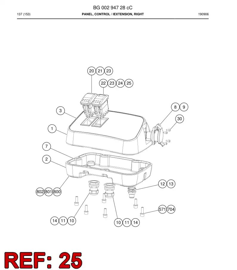08002202a 080 022 02a Pushbutton - Sandvik Technical Drawing