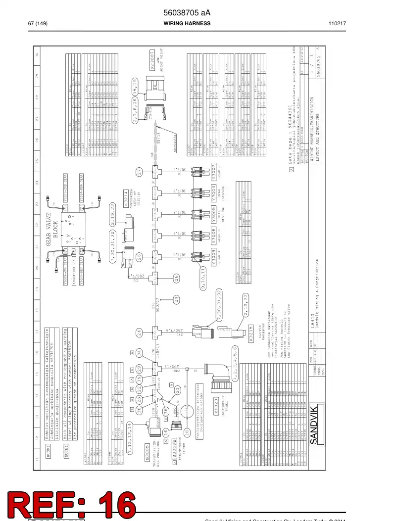 08002357 080 023 57 Connector - Sandvik Technical Drawing