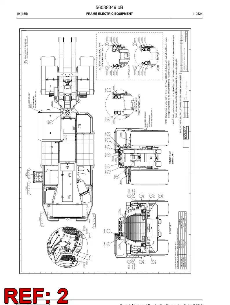 08471043 084 710 43 Bulb - Sandvik Technical Drawing