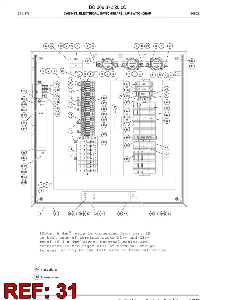 08500271 085 002 71 Rectifier Diode - Sandvik Technical Drawing