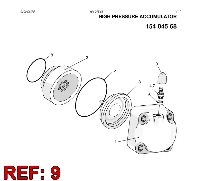 08537018 085 370 18 TAPN, PROTECCIN - Sandvik Technical Drawing