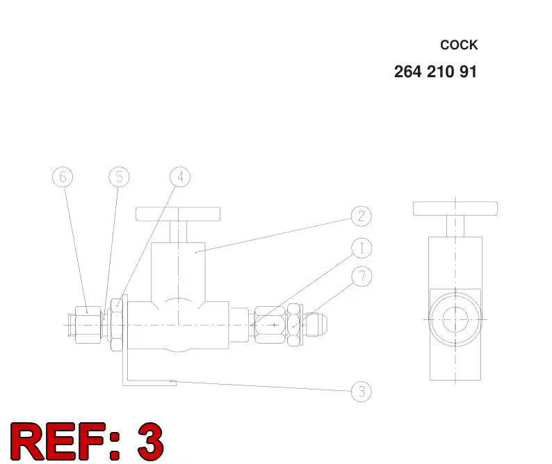 08550418 085 504 18 PLUG-IN HOLDER - Sandvik Technical Drawing