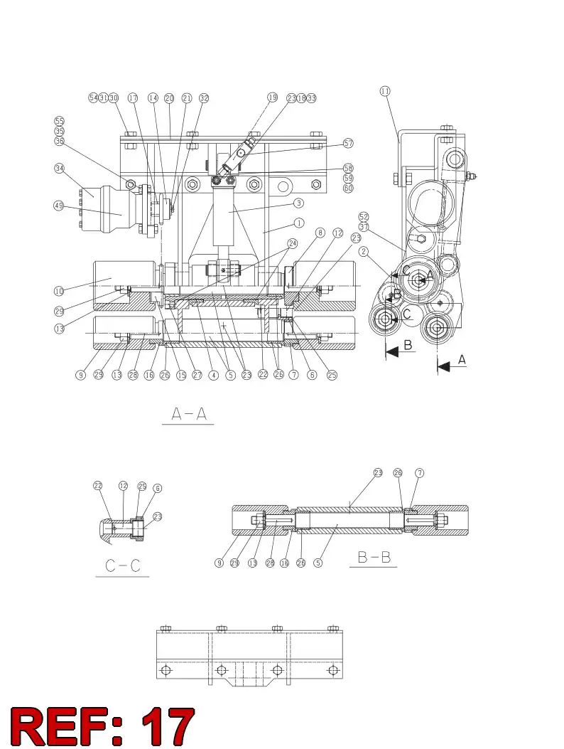 08584288 085 842 88 SPACER RC812 - Sandvik Technical Drawing