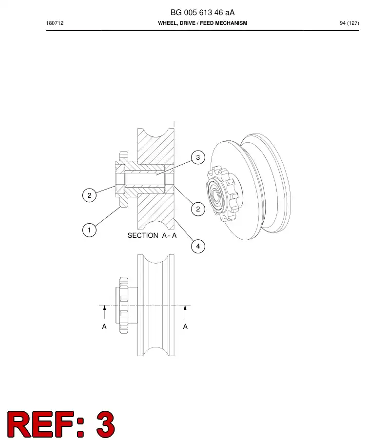 08678588 086 785 88 Bushing - Sandvik Technical Drawing