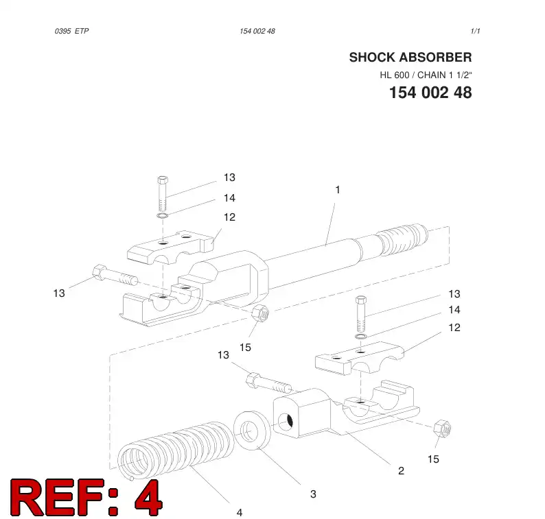 08761068 087 610 68 SPRING - Sandvik Technical Drawing