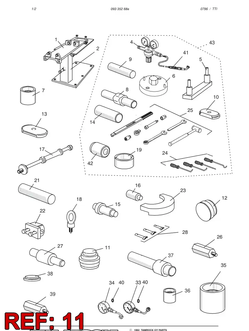 08826008 088 260 08 PUNCH - Sandvik Technical Drawing