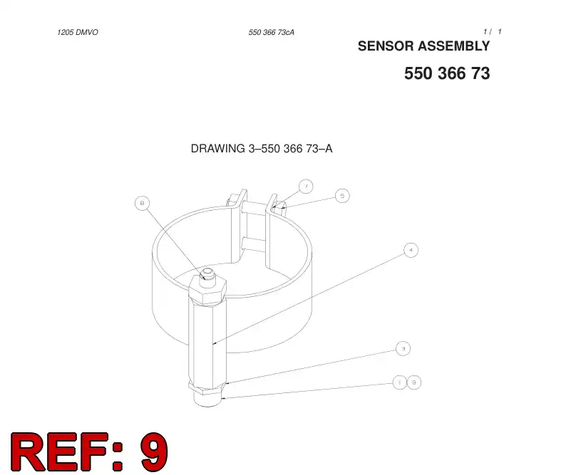 08839218 088 392 18 COVER - Sandvik Technical Drawing