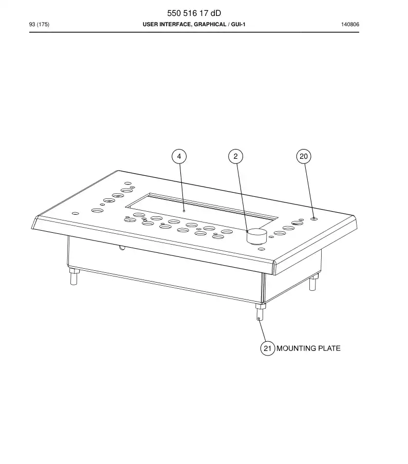 08880148 088 801 48 WINDOWS PLATE - Sandvik Technical Drawing
