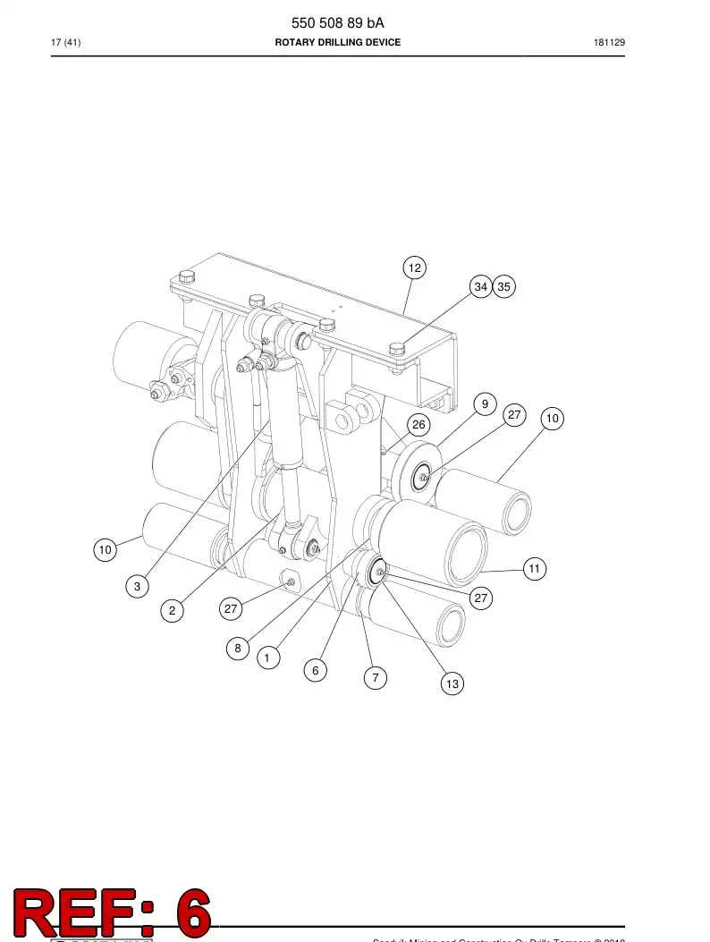 09019068c 090 190 68c GEAR - Sandvik Technical Drawing