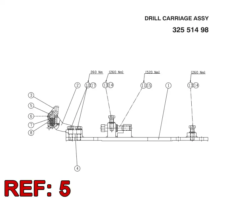 09203258 092 032 58 PIN - Sandvik Technical Drawing