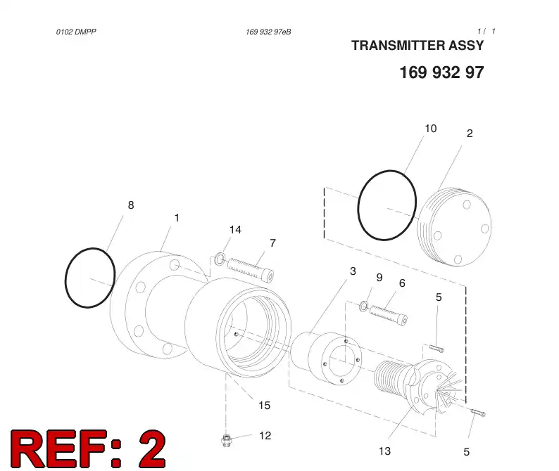 09265648 092 656 48 COVER - Sandvik Technical Drawing