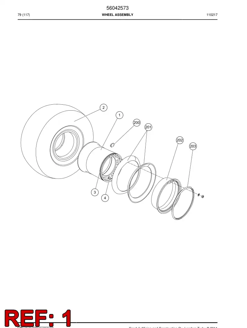 09349202 093 492 02 Valve, Tire - Sandvik Technical Drawing