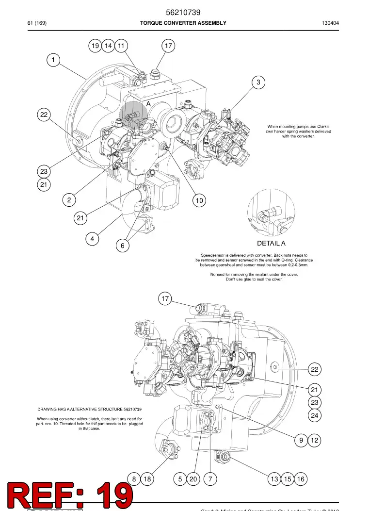09370031 093 700 31 O-Ring - Sandvik Technical Drawing