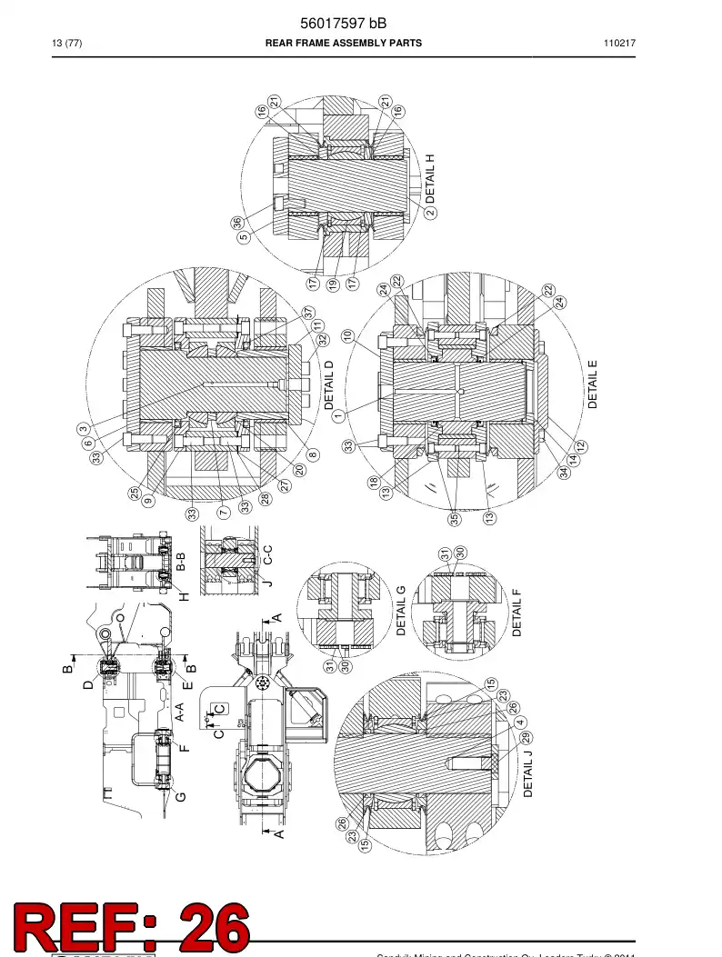 09370054 093 700 54 O-ring - Sandvik Technical Drawing