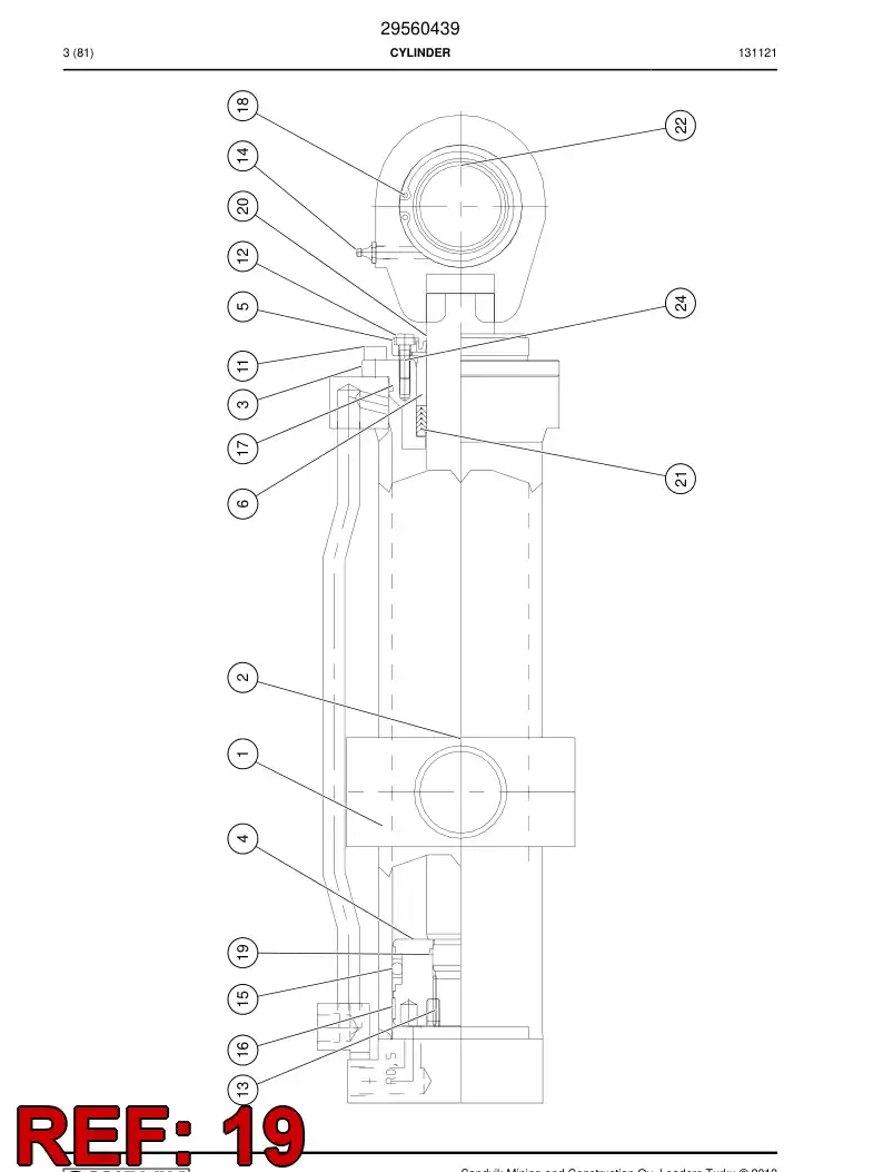 09370139 093 701 39 O-ring - Sandvik Technical Drawing