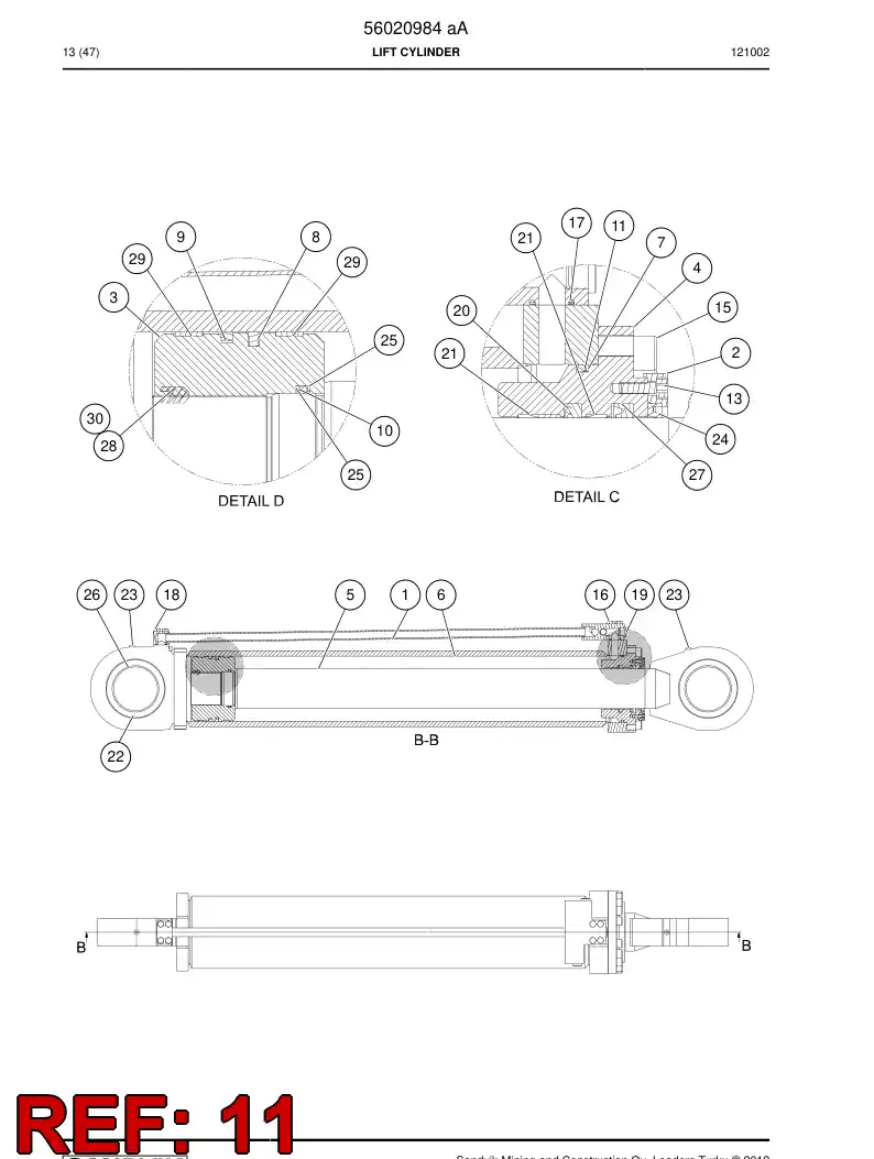 09370161 093 701 61 O-ring - Sandvik Technical Drawing