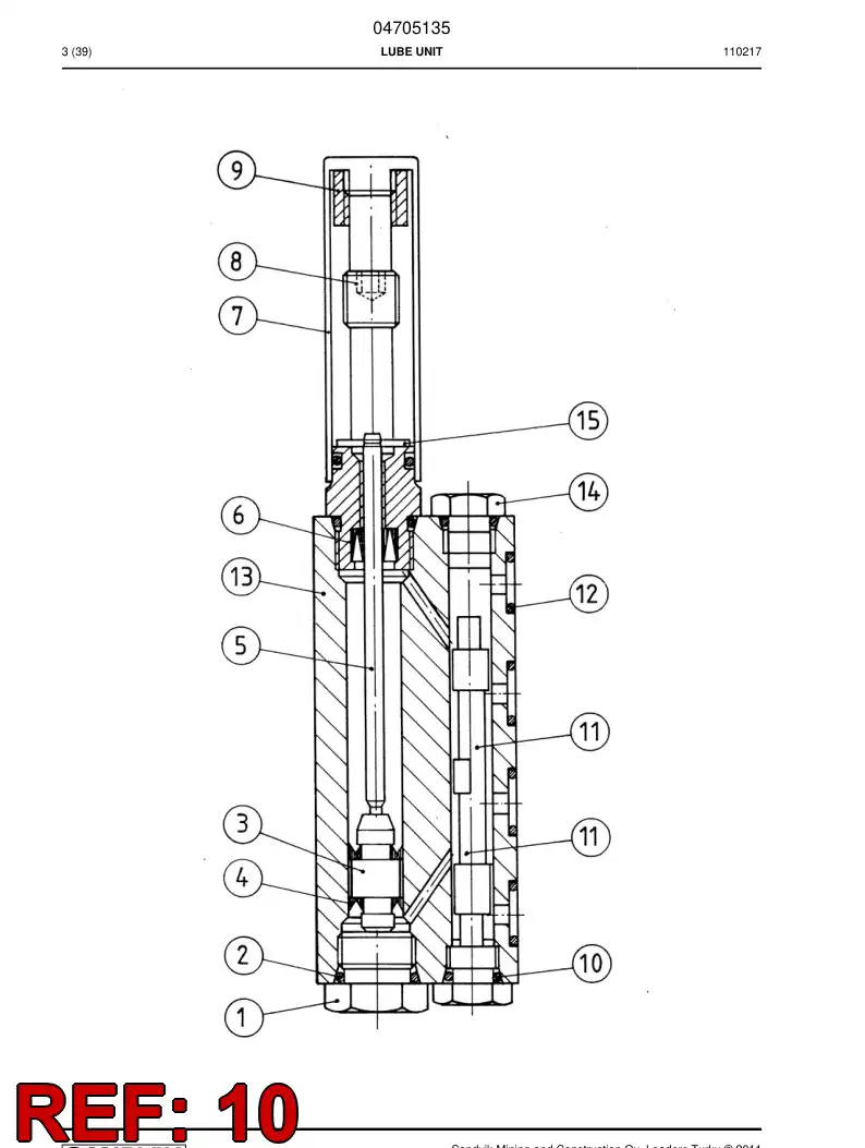 09370216 093 702 16 O-ring - Sandvik Technical Drawing