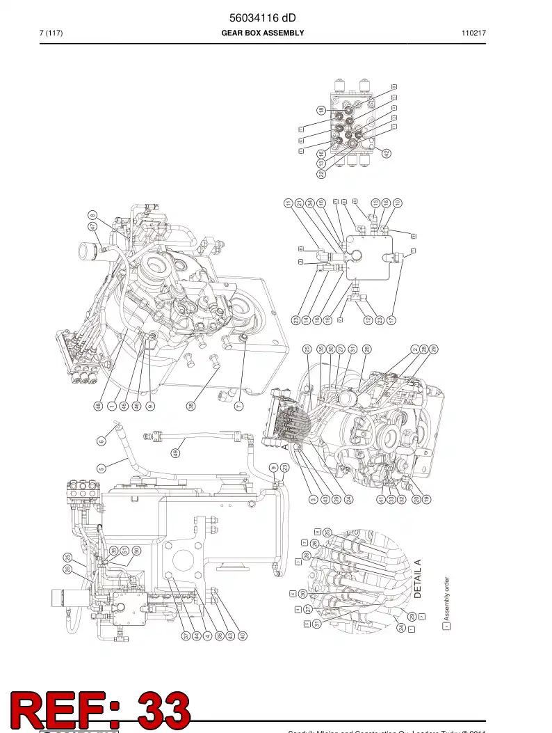 09370308 093 703 08 O-ring - Sandvik Technical Drawing