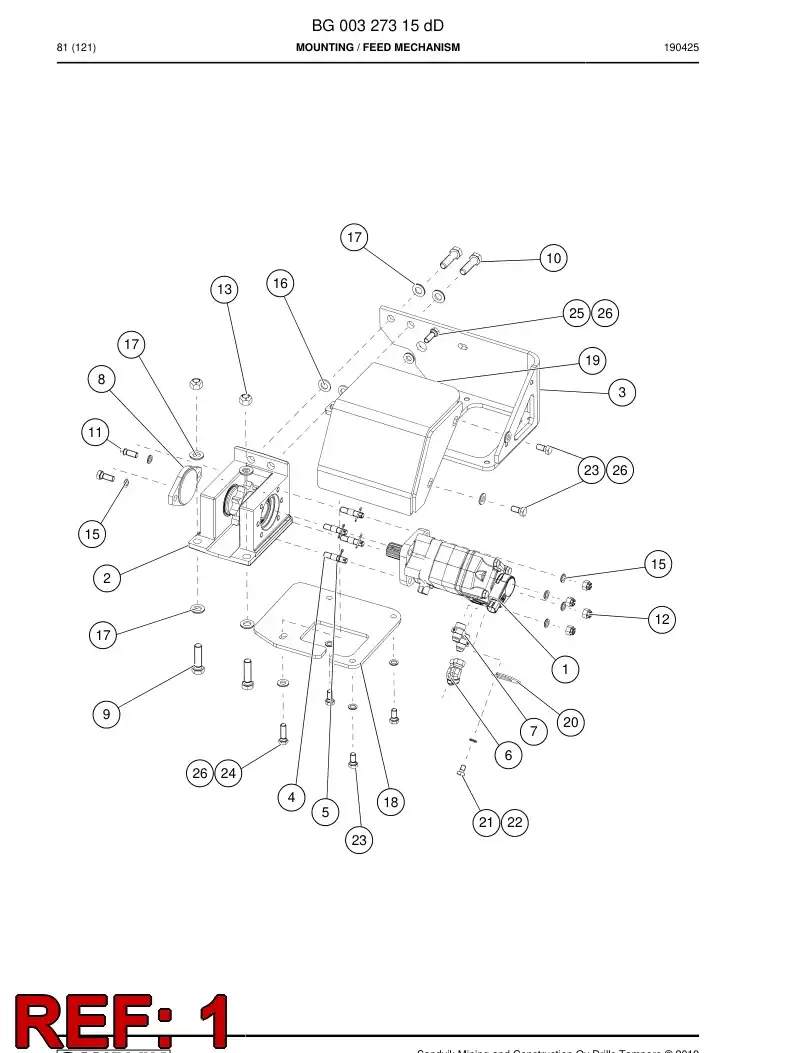 09370315 093 703 15 O-Ring - Sandvik Technical Drawing