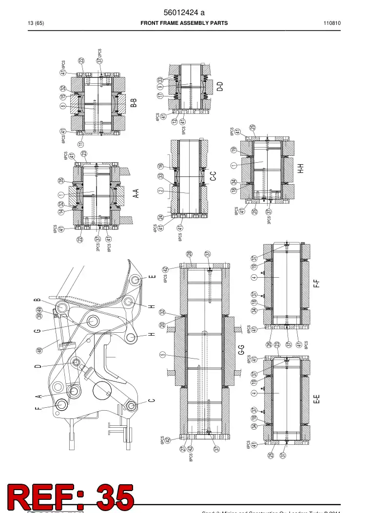 09370331 093 703 31 O-ring - Sandvik Technical Drawing