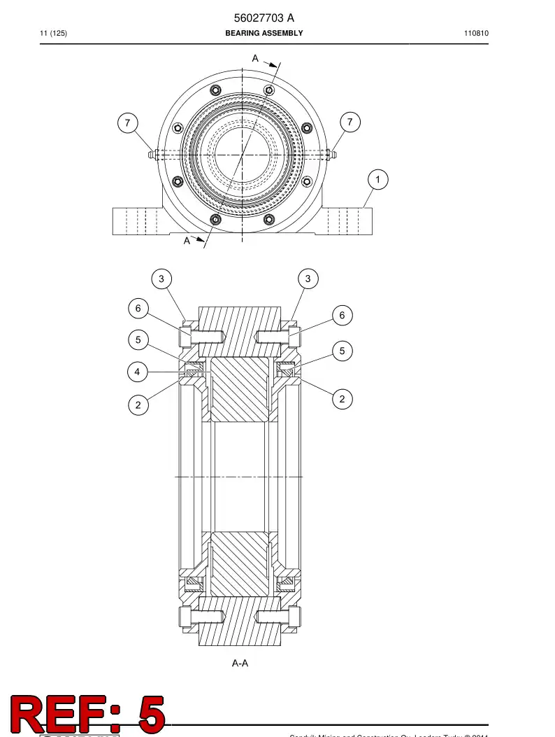 09372181 093 721 81 Seal - Sandvik Technical Drawing