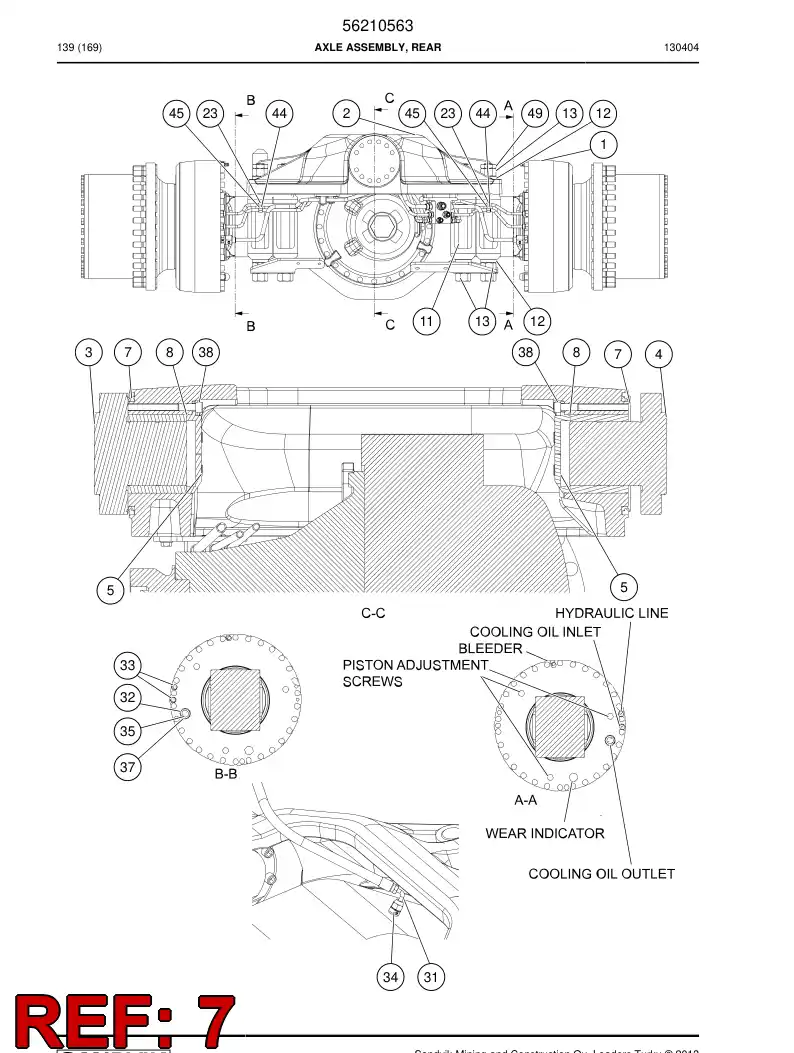 09373266 093 732 66 Seal, V - Sandvik Technical Drawing