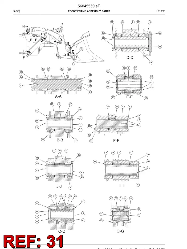 09373668 093 736 68 Plate - Sandvik Technical Drawing
