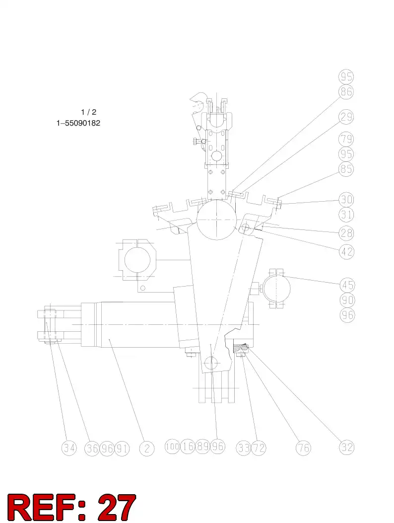 09694408 096 944 08 GUIDE - Sandvik Technical Drawing