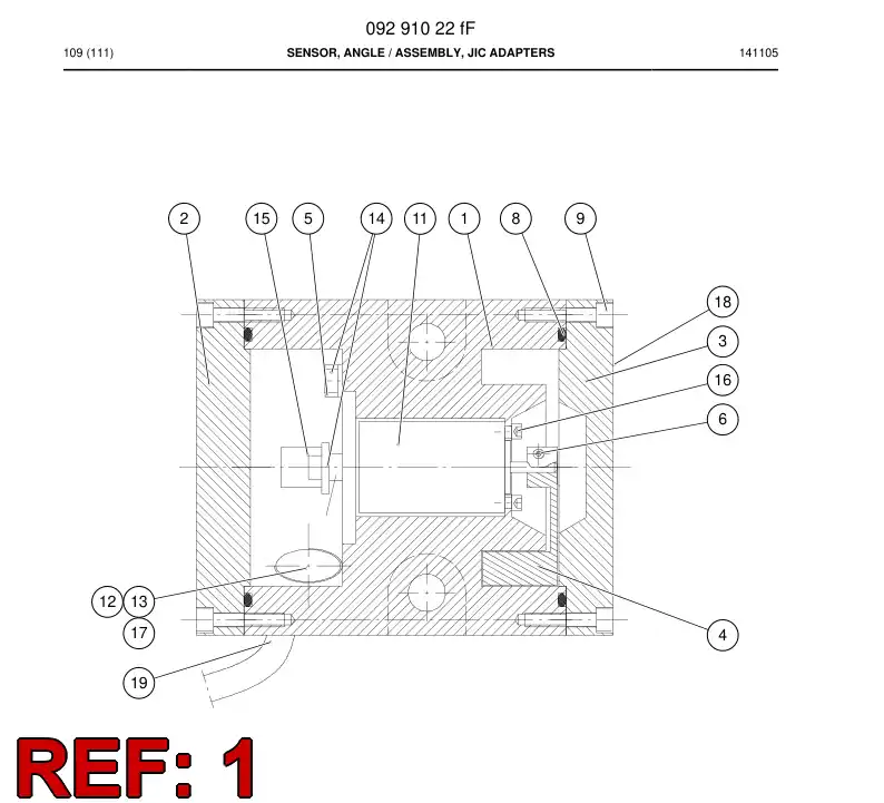 09746108a 097 461 08a Frame - Sandvik Technical Drawing