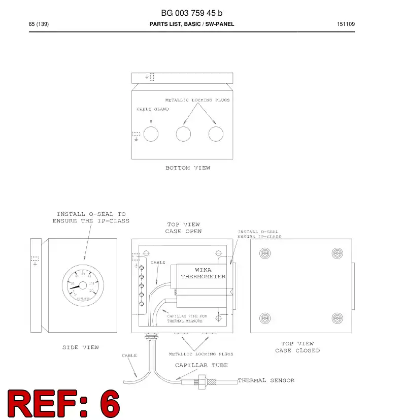 10111908a 101 119 08a Seal - Sandvik Technical Drawing