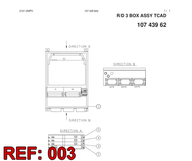 10119291 101 192 91 PROGRAMMED R/D-CARD - Sandvik Technical Drawing