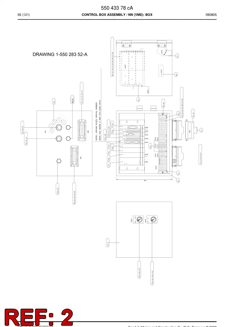 10134998 101 349 98 OPERATING SYSTEM LISENCE - Sandvik Technical Drawing