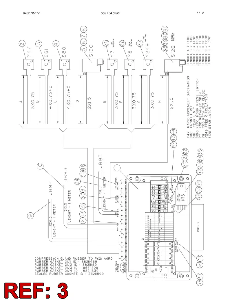 10168888 101 688 88 RETURN AUTOM.BOX DRAW LIST - Sandvik Technical Drawing