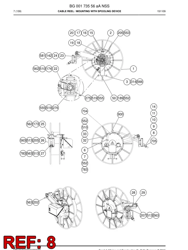 10212518a 102 125 18a AMORTECEDOR, RUBBER - Sandvik Technical Drawing