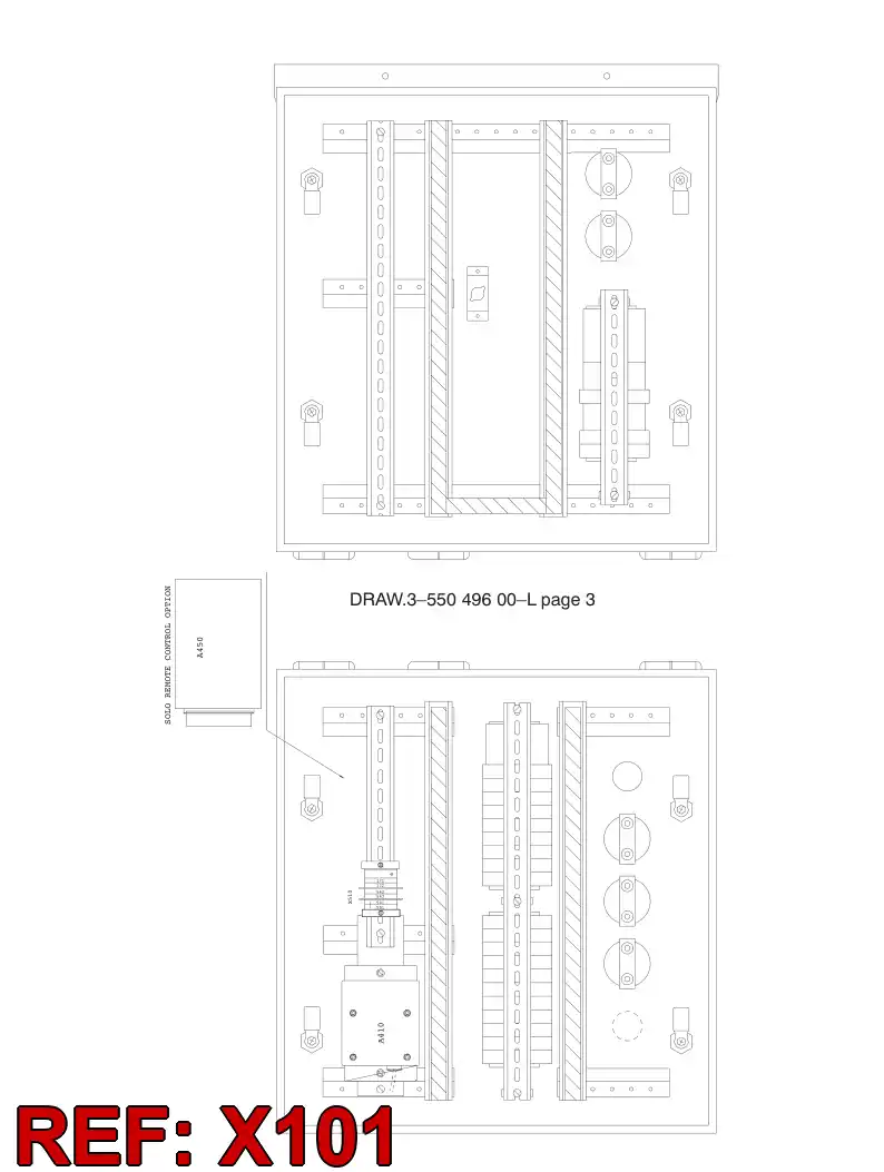 10462298 104 622 98 TERMINAL, A TIERRA - Sandvik Technical Drawing