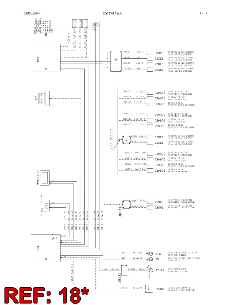 10544541 105 445 41 FLOPPYDISK-BOX LAY-OUT - Sandvik Technical Drawing