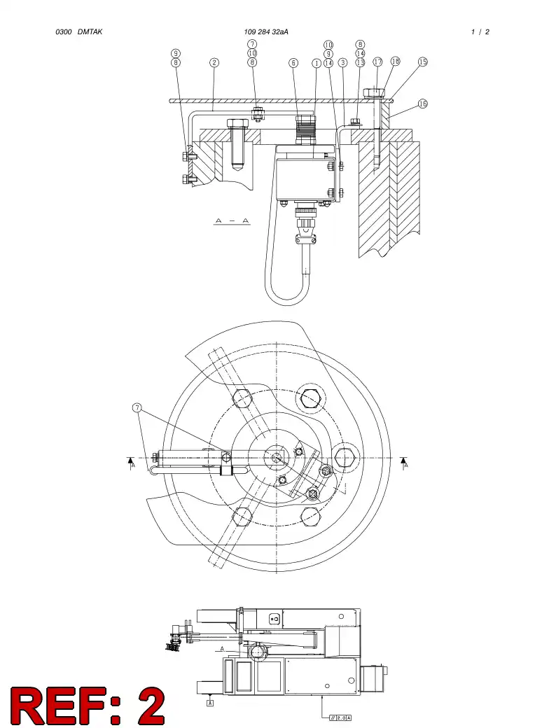 10573238 105 732 38 ROD - Sandvik Technical Drawing
