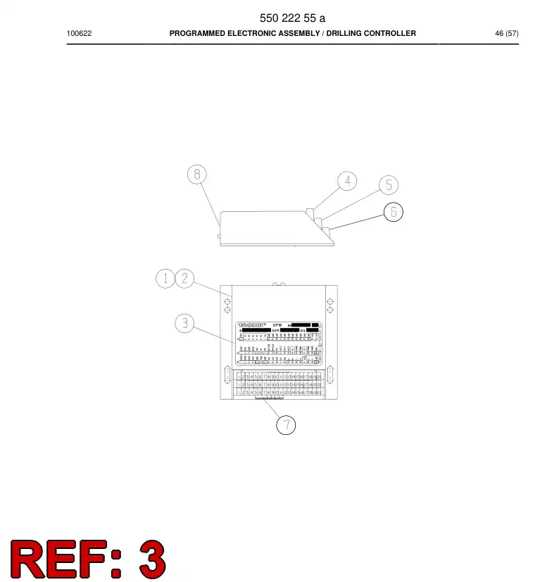 10589218l 105 892 18l TYPE PLATE - Sandvik Technical Drawing