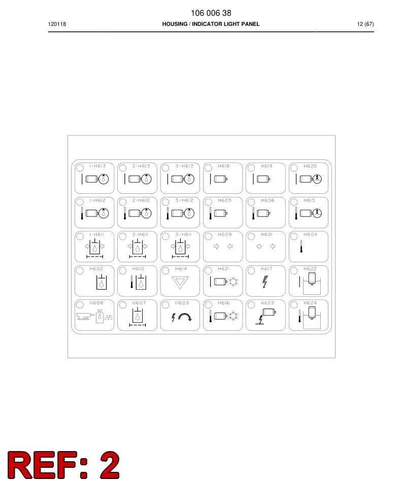 10600898 106 008 98 Decal - Sandvik Technical Drawing