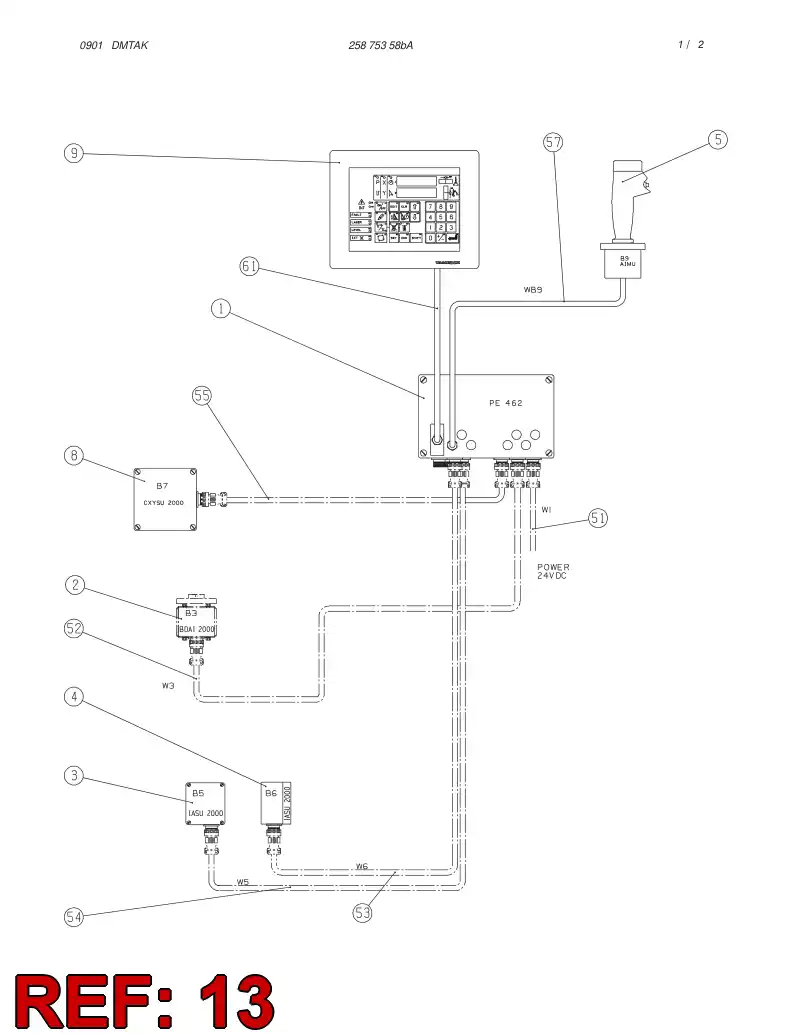 10610798 106 107 98 KEYBOARD STAND - Sandvik Technical Drawing