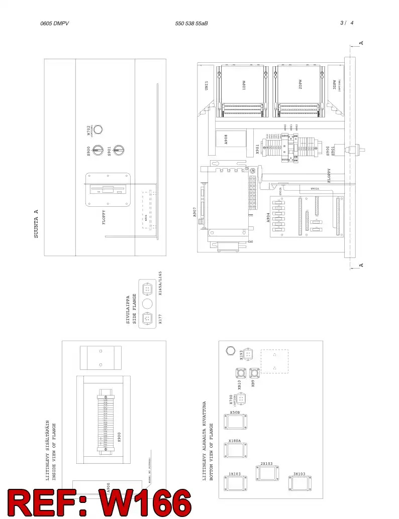 10611671 106 116 71 CABLE ASSEMBLY - Sandvik Technical Drawing