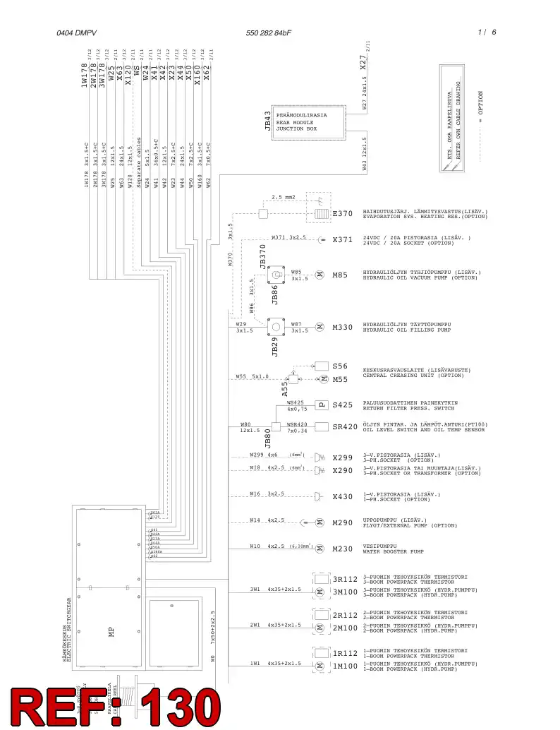 10614571 106 145 71 JB24-BOX ASSEMBLY - Sandvik Technical Drawing