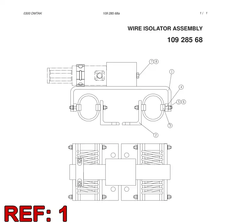 10740248 107 402 48 BRACKET - Sandvik Technical Drawing