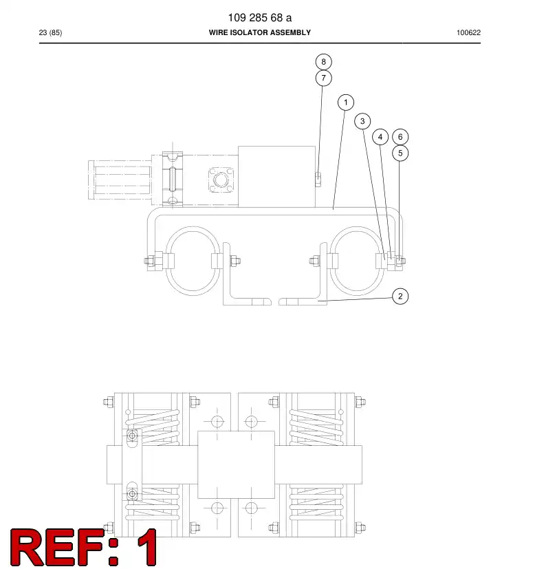 10740248a 107 402 48a BRACKET - Sandvik Technical Drawing
