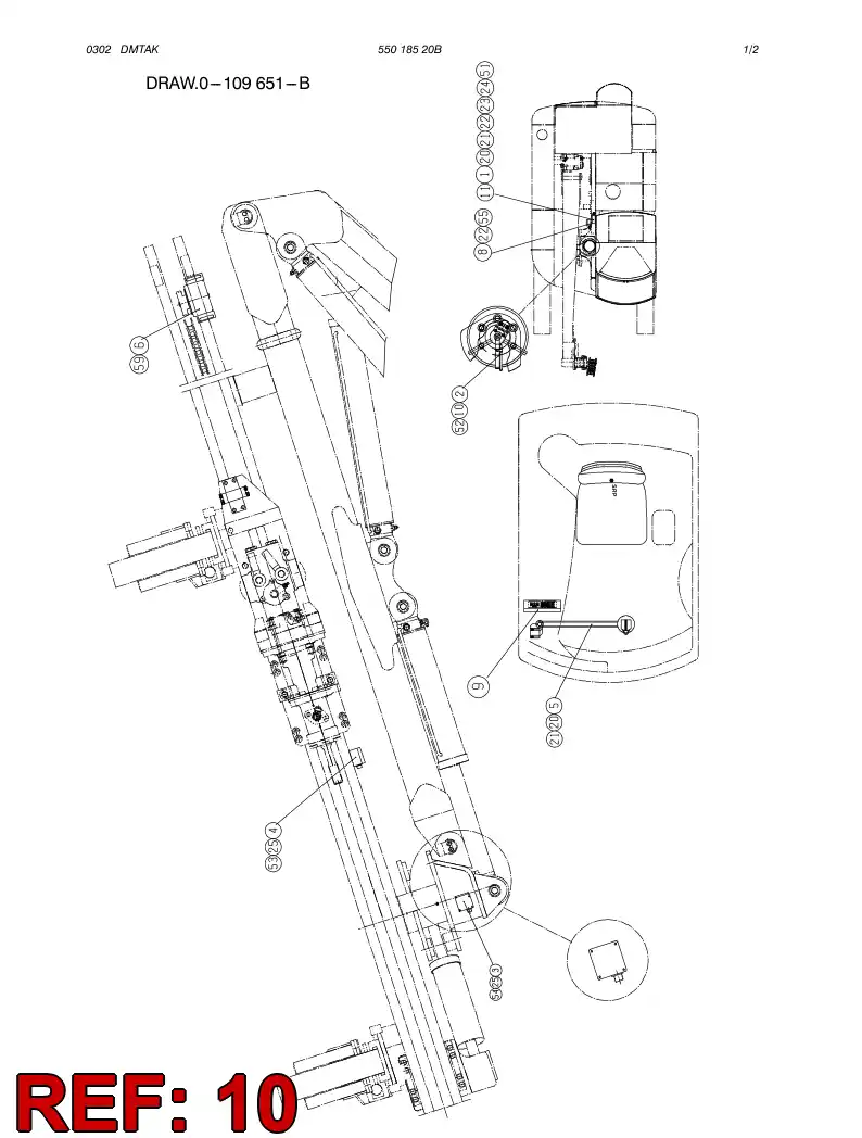 10928432 109 284 32 SEAL SENSOR MOUNTING PLATE - Sandvik Technical Drawing